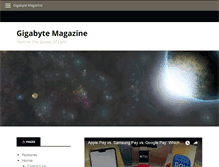 Tablet Screenshot of gigabytemagazine.com